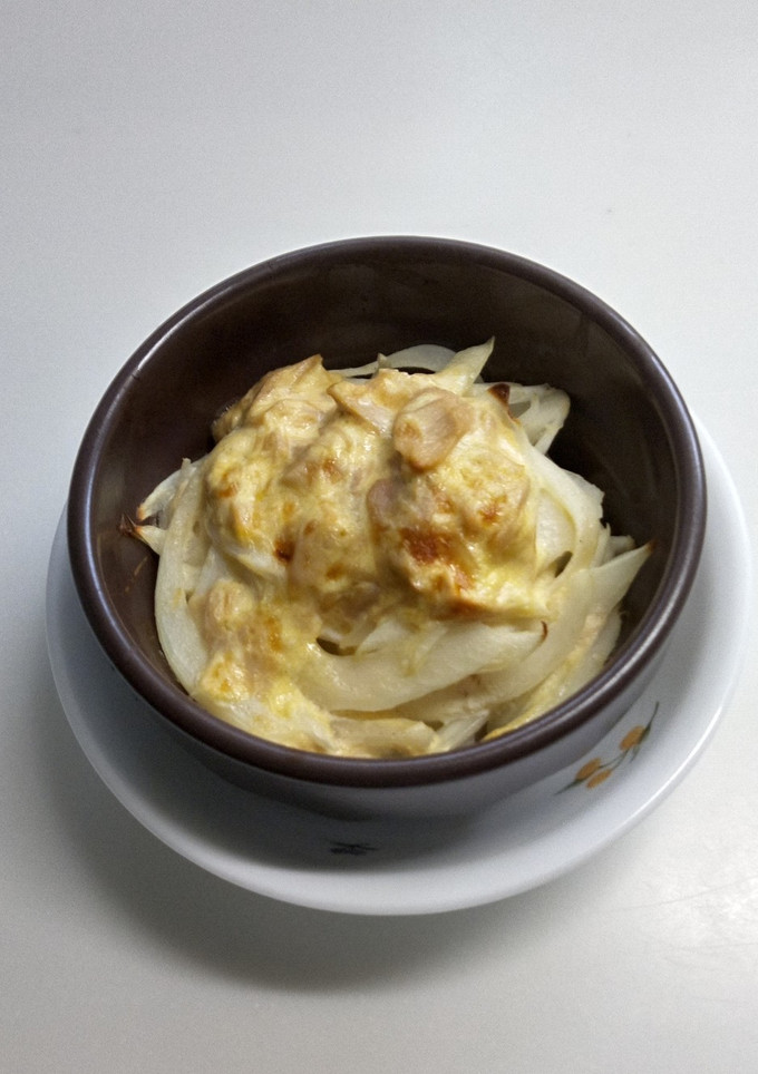 玉ねぎとツナのマヨ焼き-レシピのメイン写真