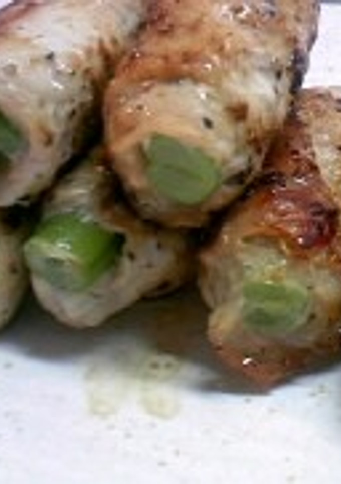 巻いて焼くだけ!いんげんの肉巻き☆-レシピのメイン写真