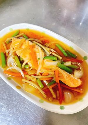 鮭の野菜餡掛け-レシピのメイン写真