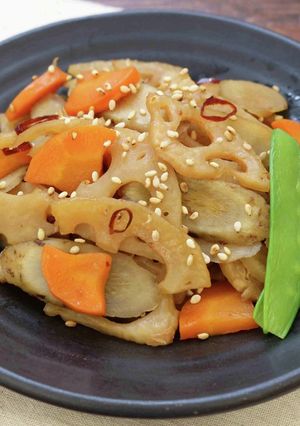常備菜にも！すし酢で作る根菜のきんぴら-レシピのメイン写真