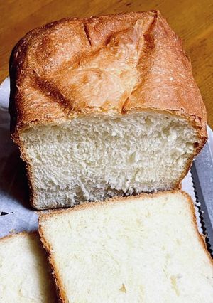 世界一レシピに厳格な食パン(HB使用)-レシピのメイン写真