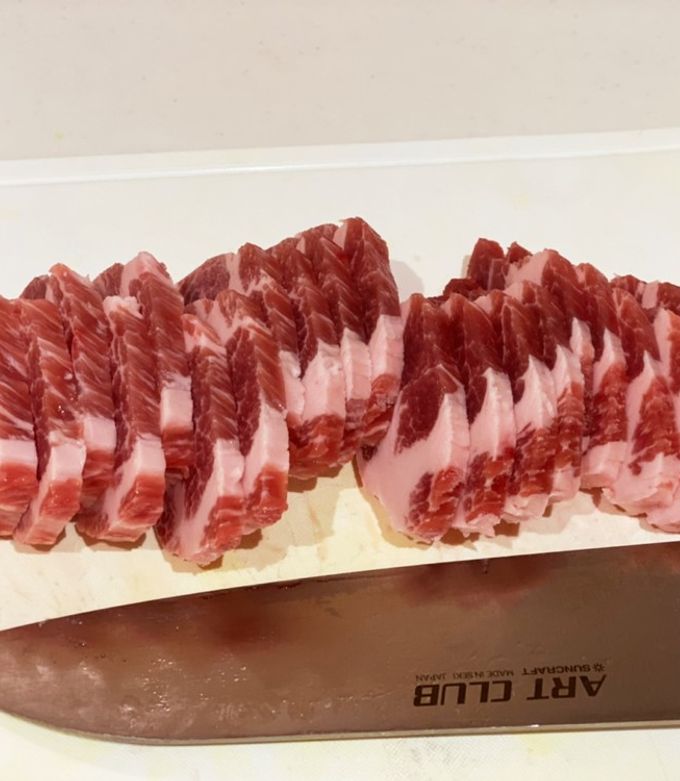 豚バラブロック　上手な切り方-レシピのメイン写真