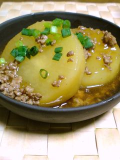 大根とひき肉の煮物-レシピのメイン写真