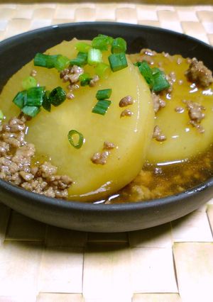 大根とひき肉の煮物-レシピのメイン写真