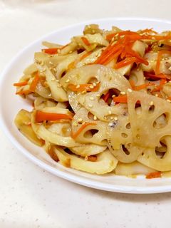 れんこんと竹輪のきんぴら-レシピのメイン写真