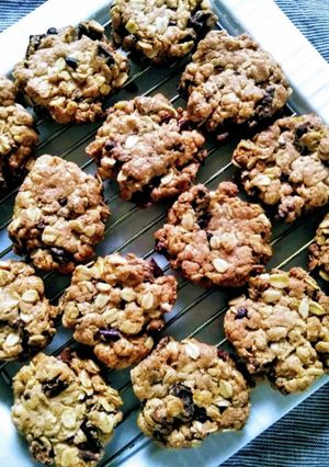 カカオニブ入りクッキー-レシピのメイン写真