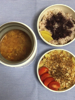自分弁当・8月31日-レシピのメイン写真