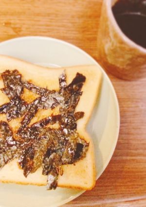 とろけるバターの海苔トースト♪-レシピのメイン写真