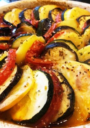 野菜の重ね焼きミートソース-レシピのメイン写真