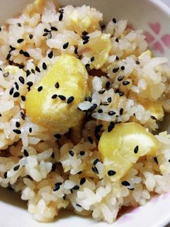 栗ごはん-レシピのメイン写真