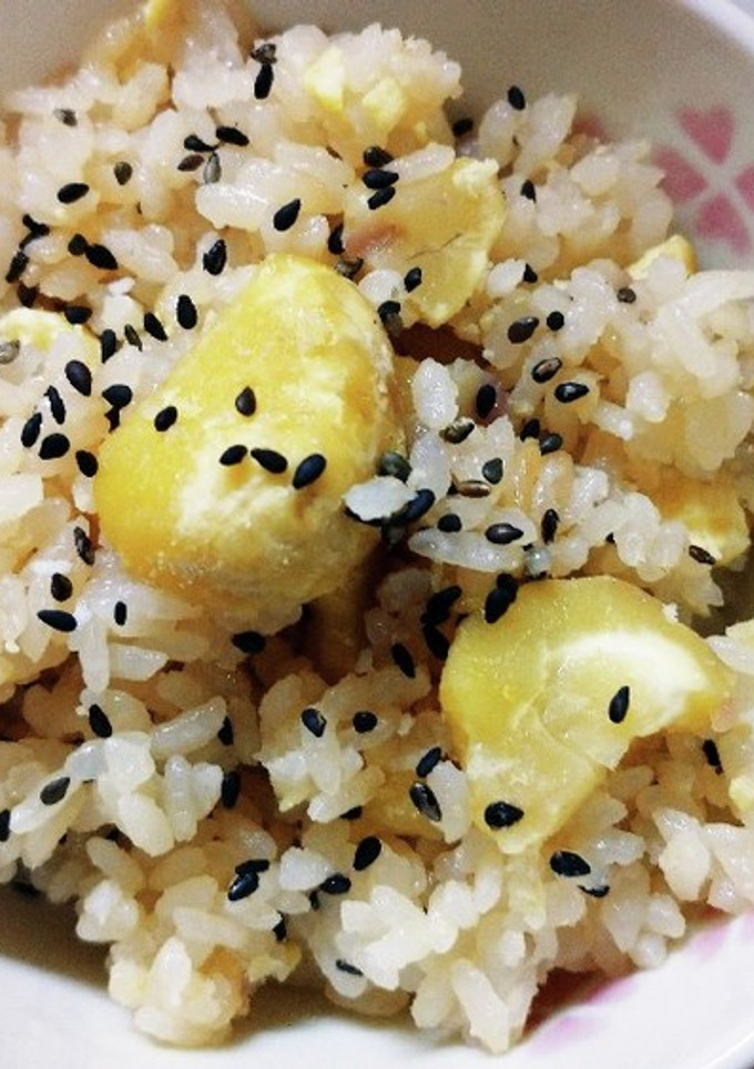 栗ごはん-レシピのメイン写真