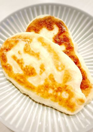 簡単♪バター香るふわふわナン♡-レシピのメイン写真