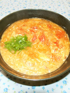 トマ玉あんかけうどん-レシピのメイン写真