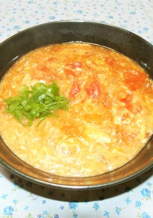 トマ玉あんかけうどん-レシピのメイン写真
