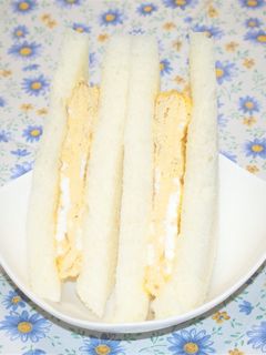 厚焼きたまごサンド-レシピのメイン写真