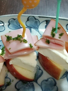 りんごマリネのピンチョス-レシピのメイン写真