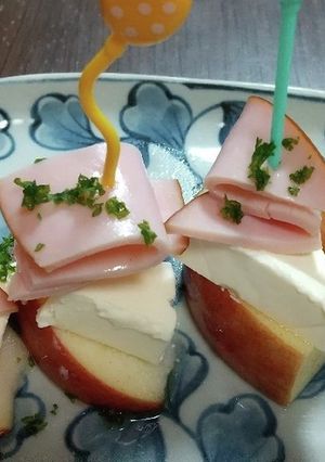 りんごマリネのピンチョス-レシピのメイン写真