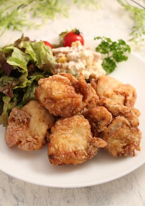 簡単!唐揚げ 姜葱醤、豆板醤風味-レシピのメイン写真