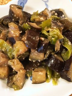 なすと甘唐辛子の味噌炒め-レシピのメイン写真