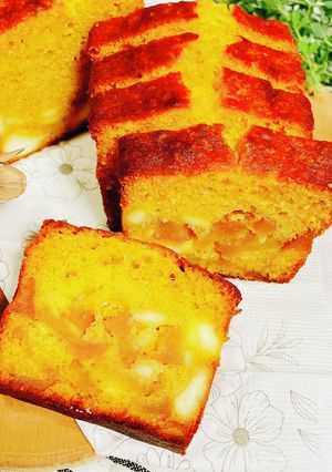 りんごとクリームチーズのパウンドケーキ♡-レシピのメイン写真