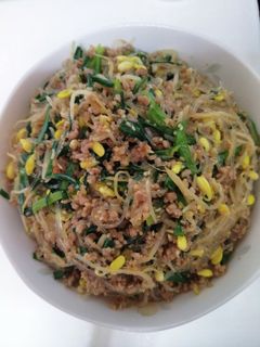 豆もやしと春雨炒め-レシピのメイン写真