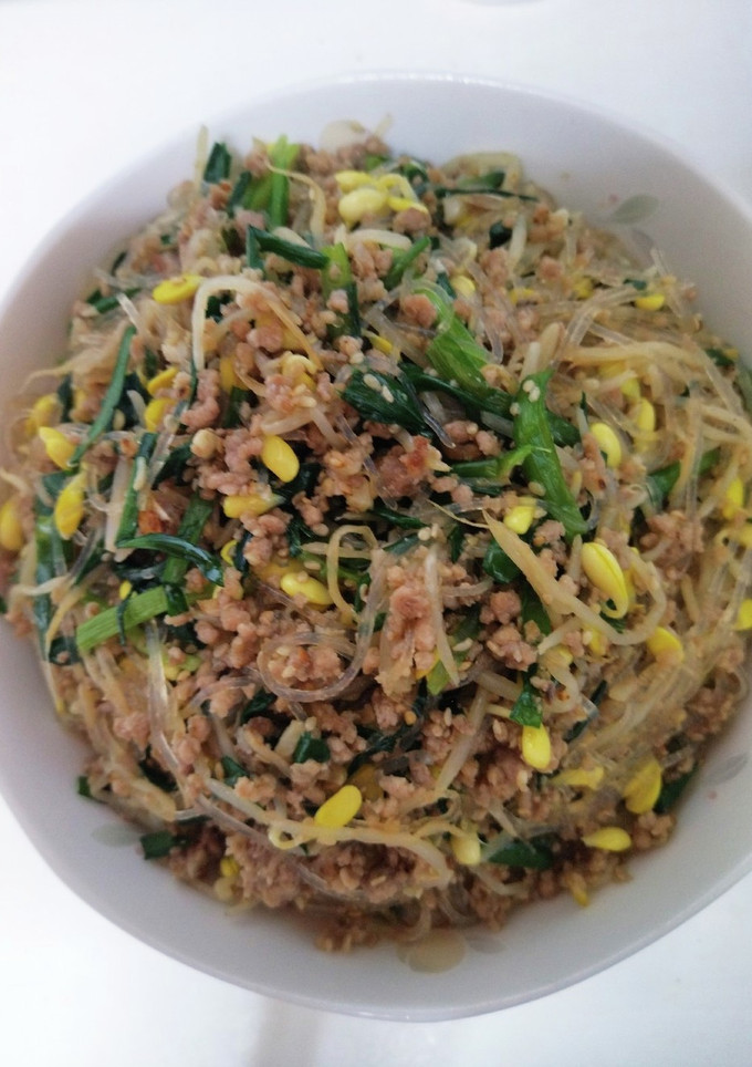 豆もやしと春雨炒め-レシピのメイン写真