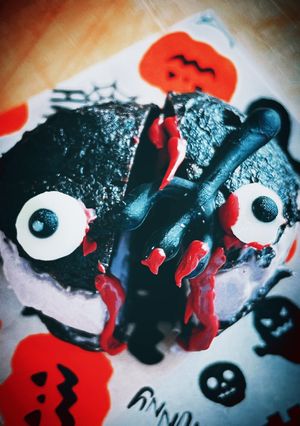 ハロウィン☆ノンエッグおとうふドーナツ-レシピのメイン写真