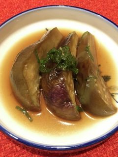 焼きなすの煮浸し-レシピのメイン写真