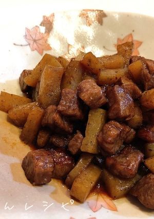 牛肉とこんにゃく炊いたん-レシピのメイン写真