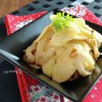 簡単副菜☆マコモタケと竹輪の旨塩炒め。