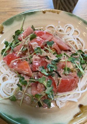 豆乳とツナ缶で。簡単ぶっかけそうめん-レシピのメイン写真