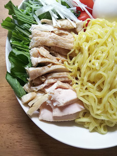 麺の供に*梅酒蒸鶏-レシピのメイン写真