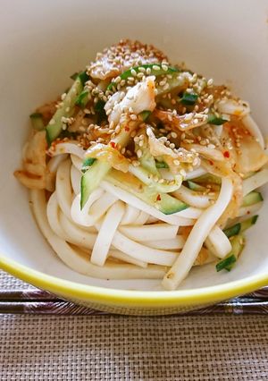 余り物de-冷やしうどん-レシピのメイン写真
