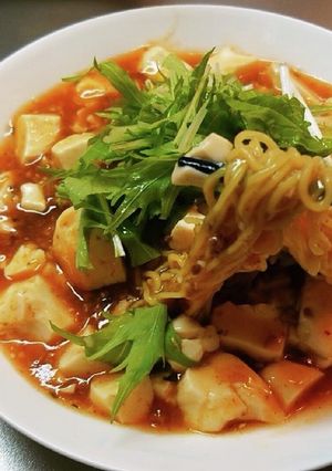 麻婆豆腐麺-レシピのメイン写真