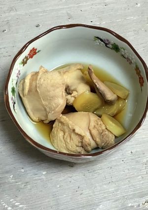 鮭の白子をちょっとだけ煮る-レシピのメイン写真