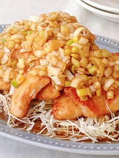 【楽めし】簡単ひとくち油淋鶏-レシピのメイン写真