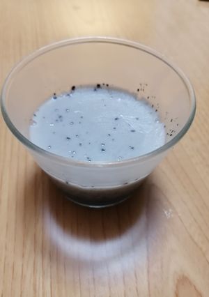簡単！ヘルシー！美肌に♪黒ごまプリン-レシピのメイン写真