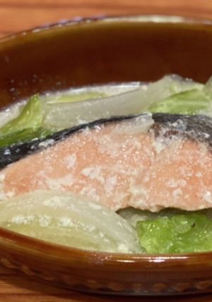 鮭のクリーム煮[塩麹]-レシピのメイン写真