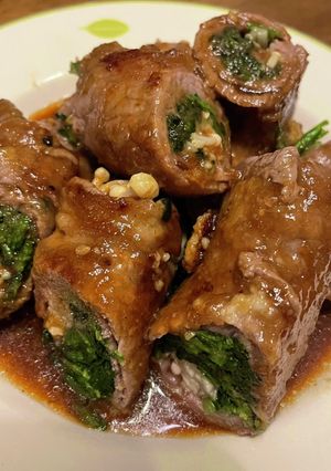 シャキシャキ牛ロース巻-レシピのメイン写真