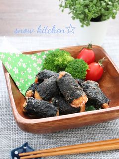 ささみの海苔巻き唐揚げ-レシピのメイン写真