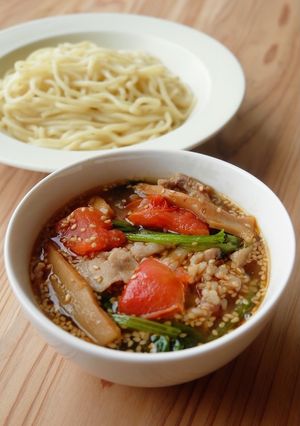 簡単♪具だくさんトマトつけ麺-レシピのメイン写真