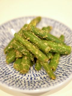 いんげんのごま和え-レシピのメイン写真