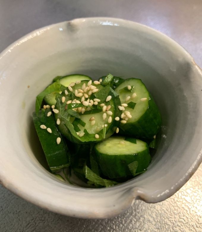 きゅうりと大葉の昆布茶和え-レシピのメイン写真