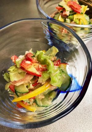 野菜たっぷりツナマヨサラダ-レシピのメイン写真