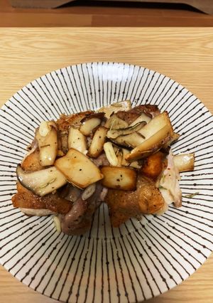 エリンギと鶏肉の香草焼き-レシピのメイン写真
