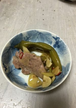 ピリ辛レバー-レシピのメイン写真