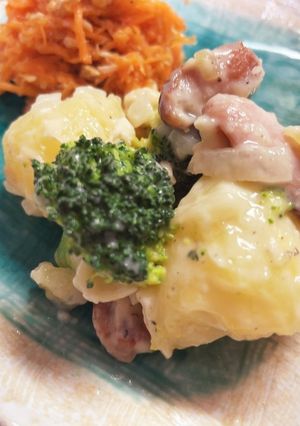ポテトとブロッコリーのレンチンサラダ♬-レシピのメイン写真