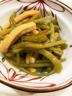 ゆかりのイブクロ 芋つるの含め煮-レシピのメイン写真