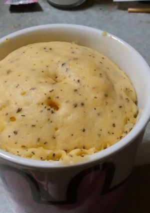 レンジで紅茶マグカップケーキ-レシピのメイン写真
