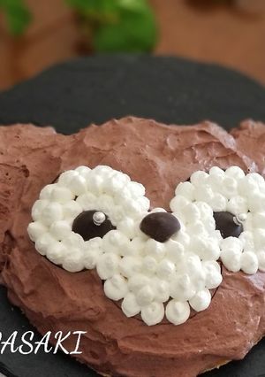 綺麗になれちゃう『ダッフィーケーキ』-レシピのメイン写真
